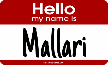 Hello my name is Mallari png download