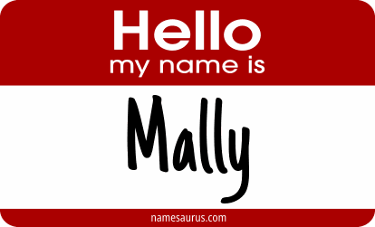 Hello my name is Mally png download