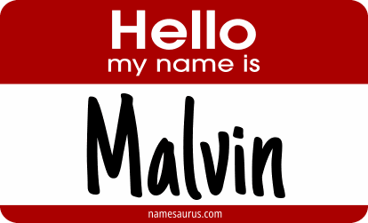 Hello my name is Malvin png download
