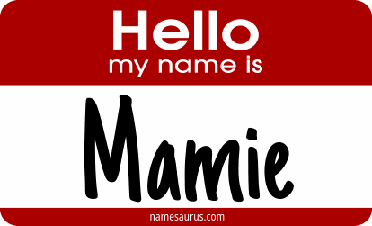 Hello my name is Mamie png download