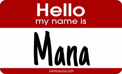 Hello my name is Mana png download