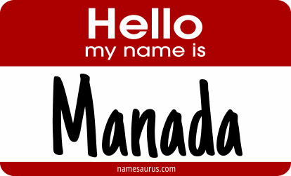 Hello my name is Manada png download