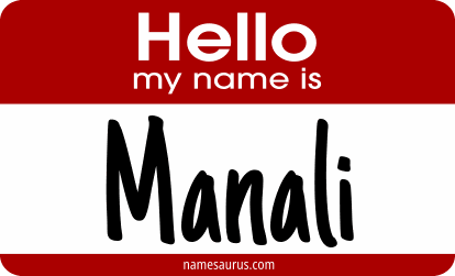 Hello my name is Manali png download