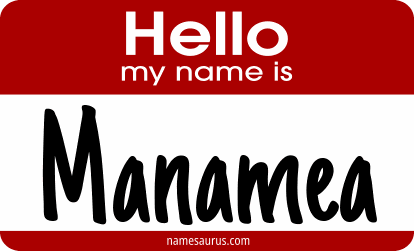 Hello my name is Manamea png download
