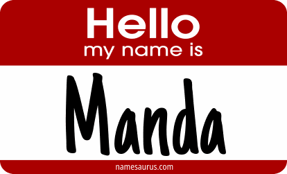 Hello my name is Manda png download