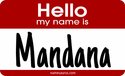 Hello my name is Mandana png download