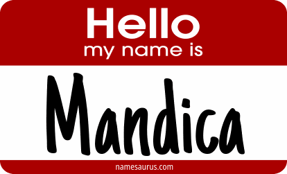 Hello my name is Mandica png download
