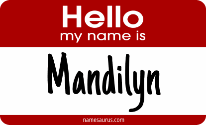 Hello my name is Mandilyn png download