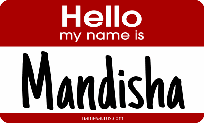 Hello my name is Mandisha png download