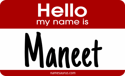 Hello my name is Maneet png download