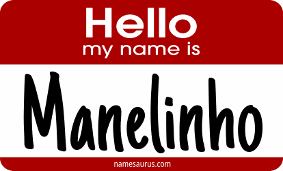 Hello my name is Manelinho png download
