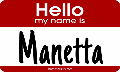 Hello my name is Manetta png download