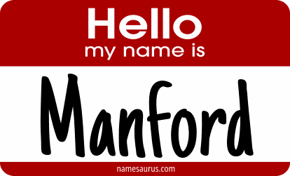 Hello my name is Manford png download