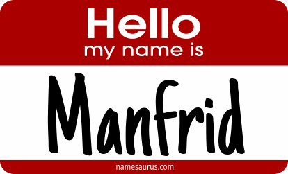 Hello my name is Manfrid png download