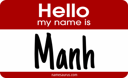 Hello my name is Manh png download