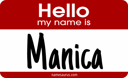 Hello my name is Manica png download