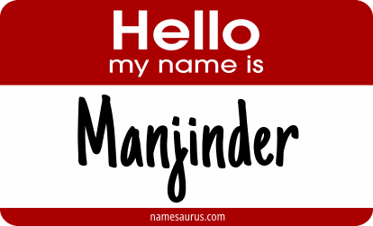 Hello my name is Manjinder png download