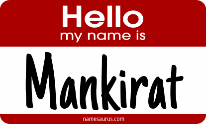 Hello my name is Mankirat png download