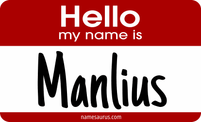 Hello my name is Manlius png download