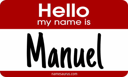 Hello my name is Manuel png download