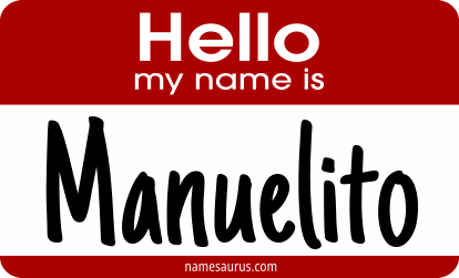 Hello my name is Manuelito png download