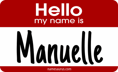 Hello my name is Manuelle png download
