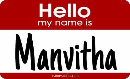 Hello my name is Manvitha png download