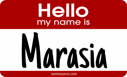 Hello my name is Marasia png download