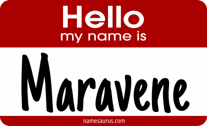Hello my name is Maravene png download