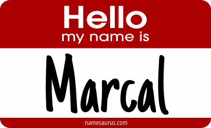Hello my name is Marcal png download