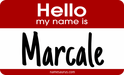Hello my name is Marcale png download