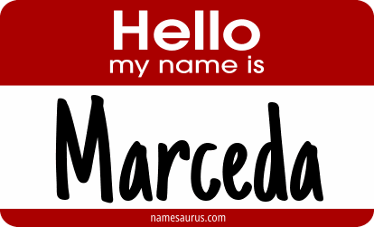 Hello my name is Marceda png download