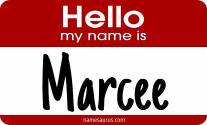 Hello my name is Marcee png download
