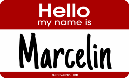 Hello my name is Marcelin png download
