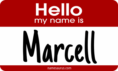 Hello my name is Marcell png download