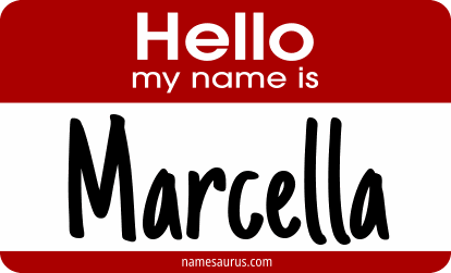 Hello my name is Marcella png download