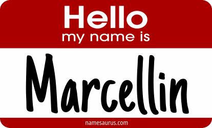 Hello my name is Marcellin png download