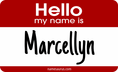 Hello my name is Marcellyn png download