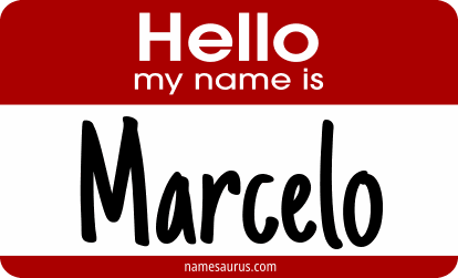 Hello my name is Marcelo png download