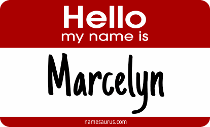 Hello my name is Marcelyn png download