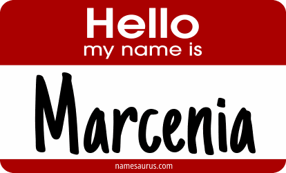 Hello my name is Marcenia png download