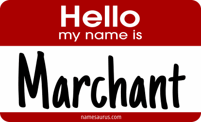 Hello my name is Marchant png download