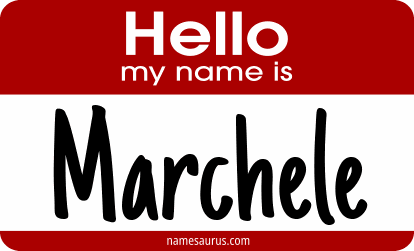 Hello my name is Marchele png download