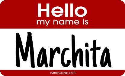 Hello my name is Marchita png download