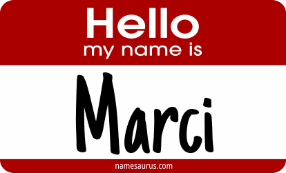 Hello my name is Marci png download