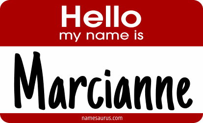 Hello my name is Marcianne png download