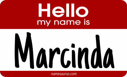 Hello my name is Marcinda png download