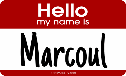 Hello my name is Marcoul png download