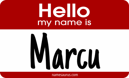 Hello my name is Marcu png download