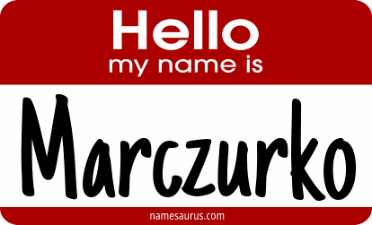 Hello my name is Marczurko png download